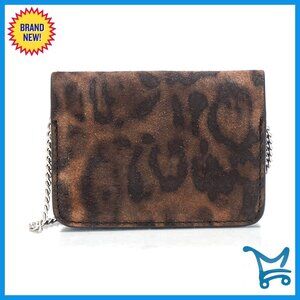 Leopard Print Crossbody Bag, Adjustable Strap, Compact Size